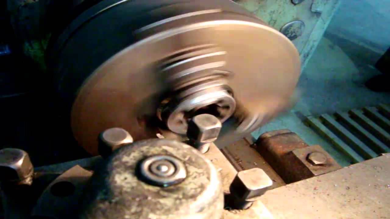 Как РАСТОЧИТЬ кулачки Делаем проточки на торцах Токарный станок 1к62 смотреть онлайн