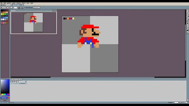 Drawing 8-Bit Mario Sprites In Aseprite [Mario, Fire Mario & Luigi] смотреть онлайн