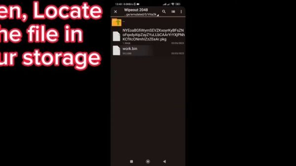 How_to_Install_PKG_and_Work_Bin Vita3k Android