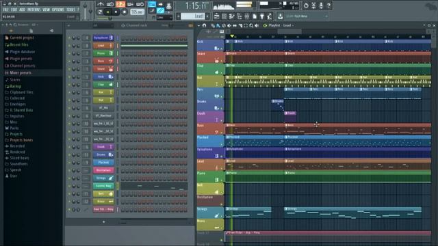 Retrowave / Synthwave в стиле 80-х. Проект FL Studio #7