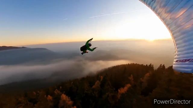 Полет на параплане прекрасен смотреть онлайн