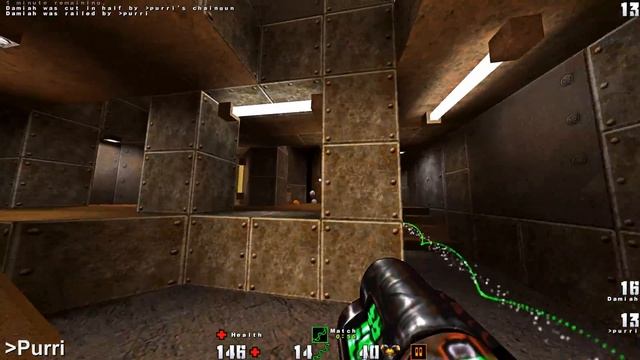 EDL #14 Purri vs Damiah - Grand Final - Quake2 1vs1 Tournament 2160p 60fps смотреть онлайн