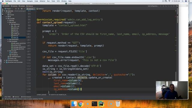 Django 2: How To Upload A CSV File To Django смотреть онлайн