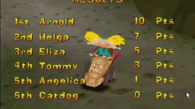 Let's Play Nicktoons Racing (PS1) - Cup 2 (Medium) - Part 5 смотреть онлайн