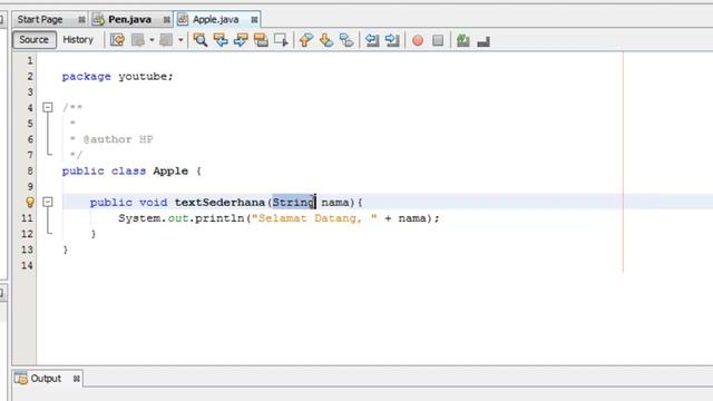 Tutorial Java untuk Pemula (Bahasa Indonesia) - 16 Penggunaan Method Berparameter (Parameter Input) смотреть онлайн