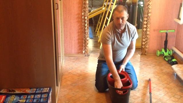 Швабра чистые руки Vileda TURBO "Честный обзор" смотреть онлайн
