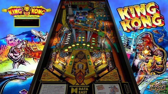 King Kong (Data East 1990) | Visual Pinball X | Table Snapshot (Desktop Mode) смотреть онлайн