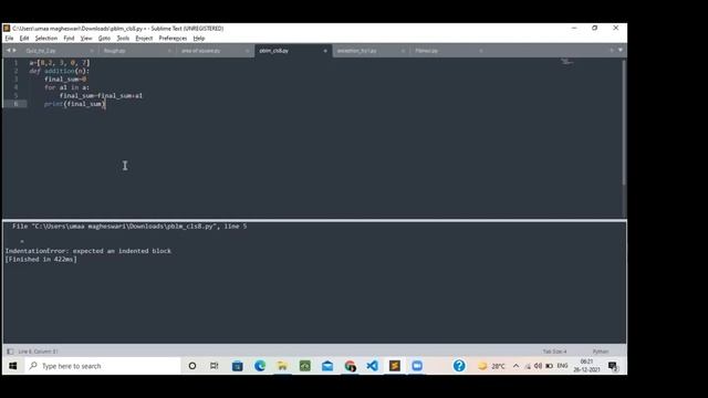 Live interactive class - Solving a Python Problem смотреть онлайн