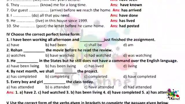 10th English Refresher Course Module Answer Key ||My Hobbies Channel смотреть онлайн