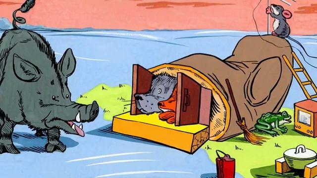 Аудиосказка с картинками Рукавичка смотреть онлайн