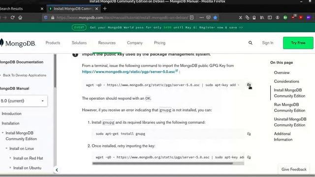 MongoDB install in Linux |Step by Step in HINDI | very Easy step|Linux| ? New Technology of Databas