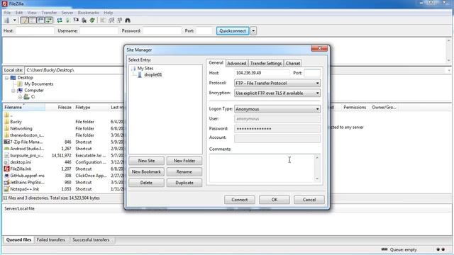 Computer Networking Tutorial - 36 - Using FileZilla with SFTP смотреть онлайн
