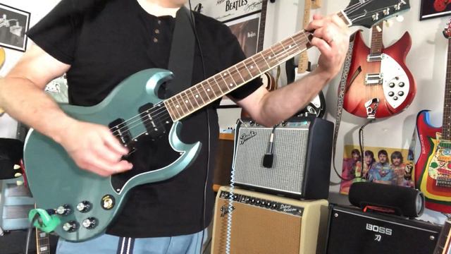 Epiphone 2020 SG P90’s Pelham Blue First Impressions смотреть онлайн