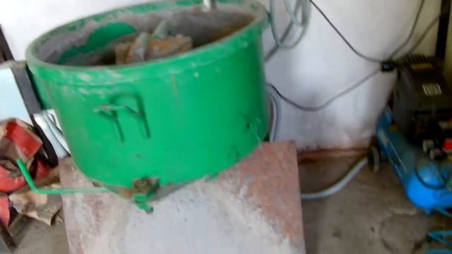 Изготовление блоков своими руками. Бетоносмеситель.