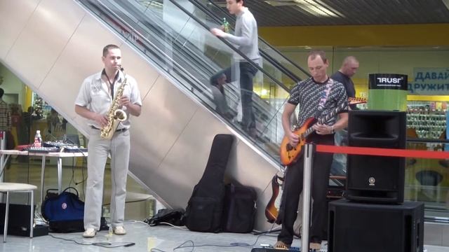 дуэт"Лига" сакс и гитара смотреть онлайн