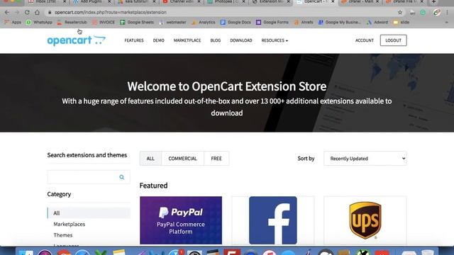 How to Install Extension in Opencart 3 Version - Admin Panel смотреть онлайн