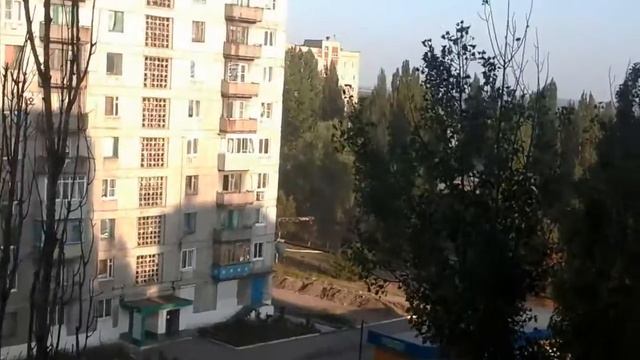 24.02.14 г. Кировское Донецкая обл. День Независимости. Артобстрел города. смотреть онлайн