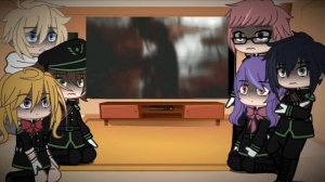 Past Seraph Of The End React | Shinoa Squad +Mikaela | Mikayuu |GCRV
