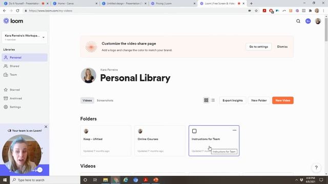 How to Use Free Software (Loom) to Record an Online Course смотреть онлайн