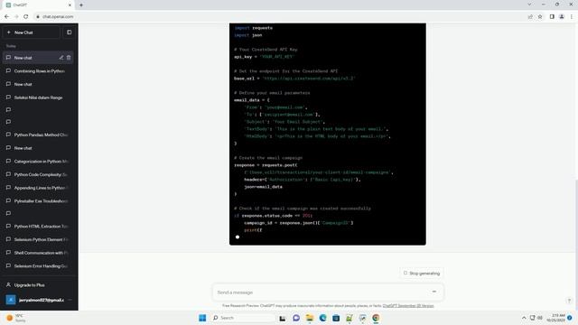 How to get Campaign Monitor Transactional Emails sent using Python and CreateSend смотреть онлайн