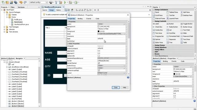 JAVA - Button Styling смотреть онлайн