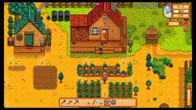 #04 Растим сыр для пиццы и пытаемся в черную магию. Кооп | Stardew Valley | Прохождение игры смотреть онлайн