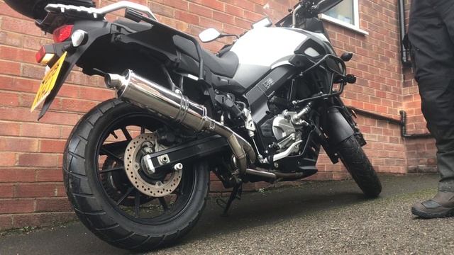 Delkevic VStrom DL650 Exhaust смотреть онлайн