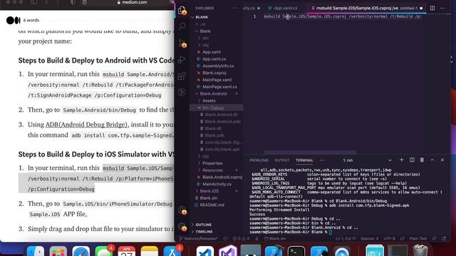 Build Xamarin apps with VS Code to M1 Macs, iPhones & Android смотреть онлайн