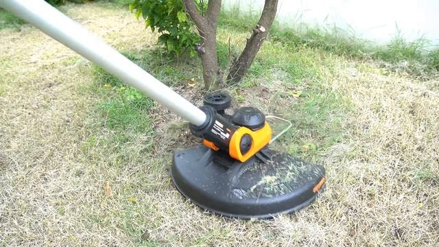 Product Review | Using WORX WG163e.1 20V Lithium Ion 2 in 1 Cordless Grass Trimmer/Edger Part 2 смотреть онлайн