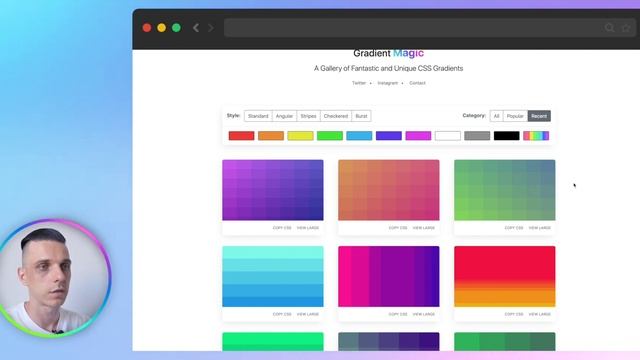 Полезные Ресурсы Paaatterns, Gradient Magic, Isometric для дизайнеров, иллюстратор и разработчиков смотреть онлайн