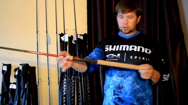 Обзор всех спиннингов Shimano Catana EX