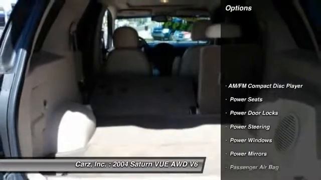 2004 Saturn VUE AWD V6 Clearwater FL 33756 смотреть онлайн