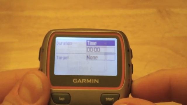 Garmin Forerunner 310 XT - Interval & Custom Workout Options смотреть онлайн