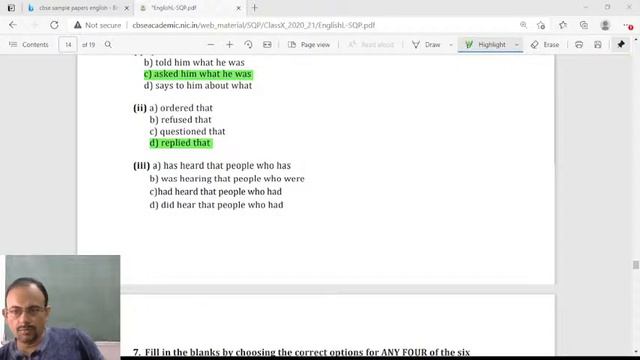 Integrated Grammar Exercise 2 | Class X смотреть онлайн