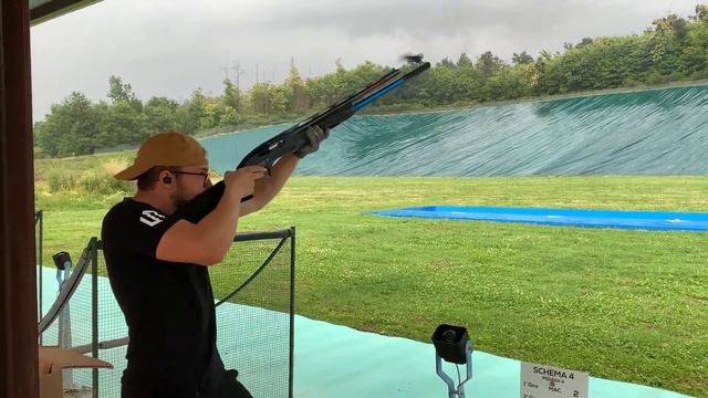 Fabarm 12 shots in 1,28 sec Record by Umberto Tarcinale смотреть онлайн
