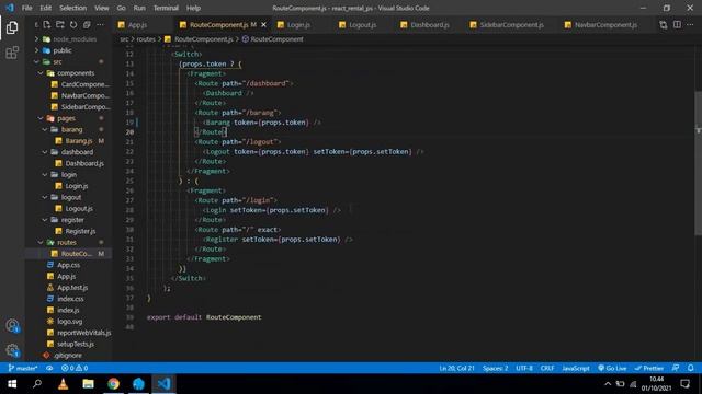 laravel santum react rental ps - 17 React Menampilkan Barang смотреть онлайн