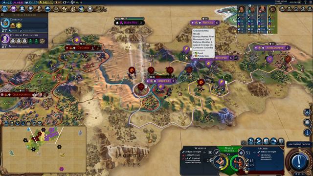 Can We Achieve One Of The Rarest Achievements In Civ 6? #1 Deity Mongolia (Civ 6 FP) смотреть онлайн