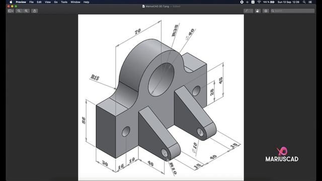AutoCAD | 3D Tutorial pentru începători | Exercițiu 7 смотреть онлайн