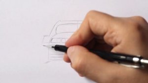 Как нарисовать машину Toyota Supra