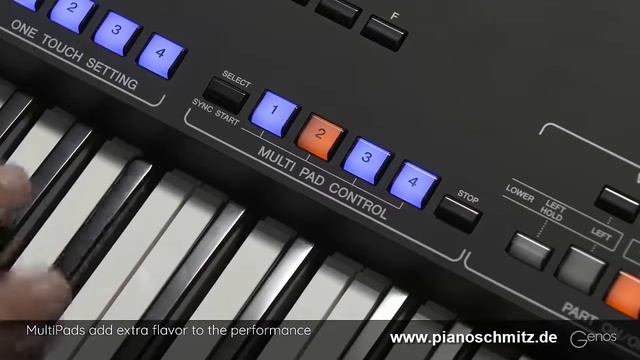 Yamaha Genos MultiPads смотреть онлайн