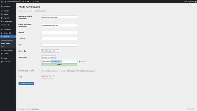 Cómo y cuándo crear una cuenta de usuario administrador en WordPress смотреть онлайн