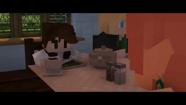 Сцена из Passerine, но на фоне играет Able Sisters | DreamSMP Minecraft Serial