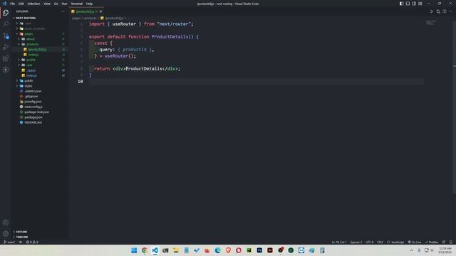 next.js basic routing, nested routes, dynamic routes and nested dynamic routes смотреть онлайн