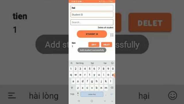 Ứng dụng quản lý sinh viên sử dụng room database java android смотреть онлайн