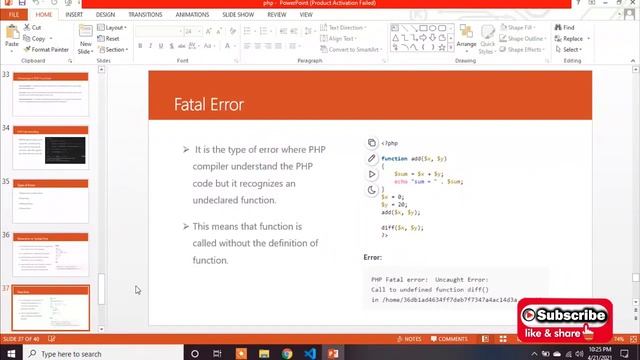 #15 PHP Error | PHP Tutorials | Live Technical Class | Hindi | Lalit Sharlawar смотреть онлайн