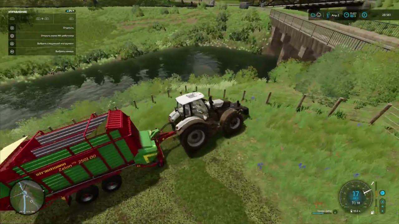 (PS4 Pro) FS22 The Old Stream Farm #13 смотреть онлайн