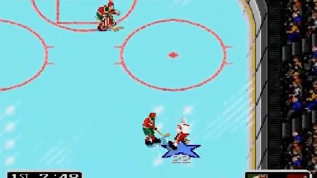 NHL Hockey USA - Sega Genesis смотреть онлайн