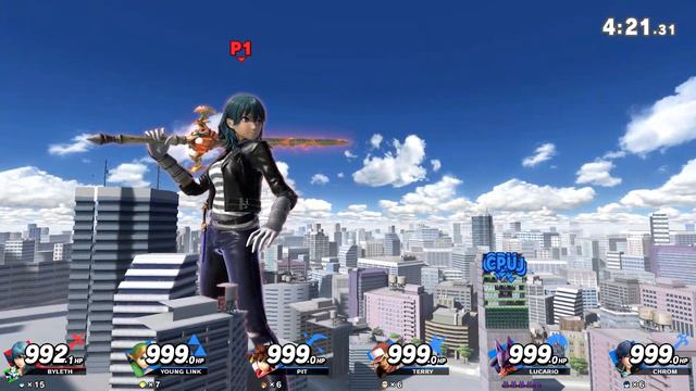 SSBU Giantess - Mega Growing Byleth смотреть онлайн