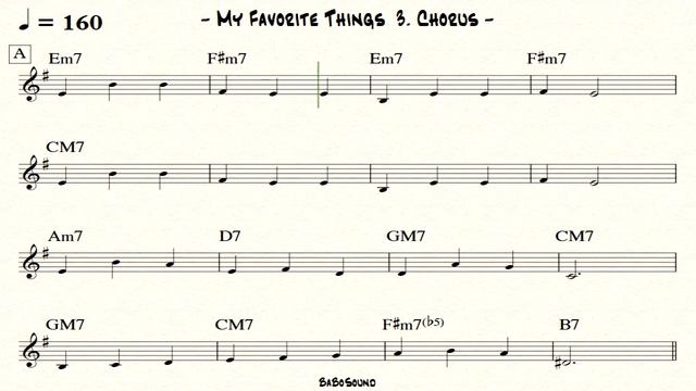 My Favorite Things Backing Track смотреть онлайн