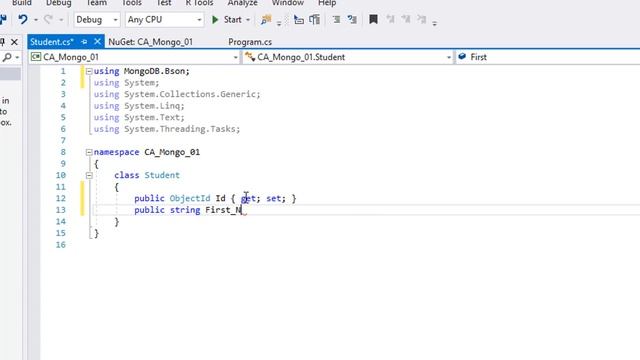 C# and MongoDB 01 - Adding MongoDB.Driver in Visual Studio to Insert a Document in a Collection смотреть онлайн